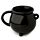Novelty Shaped Ceramic Mug - Hubble Bubble Black Cauldron
