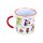 Porcelain Fine Rimmed Mug - Knights & Dragons