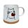 Stoneware Mug - Cat with Heart