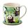Porcelain Mug & Coaster Set - Panda Kingdom