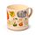 Porcelain Mug & Coaster Lid Set - Autumn Harvest