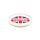Porcelain Mug & Coaster Lid Set - London Souvenir London Guardsman
