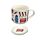 Porcelain Mug & Coaster Lid Set - London Souvenir