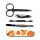 5 Piece Round Manicure Set - Autumn Harvest