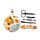 5 Piece Round Manicure Set - Autumn Harvest