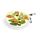 5 Piece Round Manicure Set - Tropical Frogs