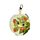 5 Piece Round Manicure Set - Tropical Frogs