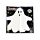 Pack of 12 Napkins - Halloween Ghost