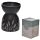 Decorative Ceramic Black and White Grass Design Oil & Wax Burner