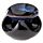 Abstract Design Squat Mottled Glaze Ceramic Oil Burner