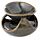 Abstract Design Squat Mottled Glaze Ceramic Oil Burner