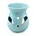Ceramic Crackled Glaze Cut Out Pattern Oil Burner