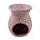 Ceramic Crackled Glaze Cut Out Pattern Oil Burner