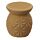 Embossed Triangle Pattern Ceramic Eden Oil Burner