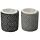 Concrete and Ceramic Grey Pattern Eden Oil Burner