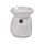 Ceramic Shaped Oil Burner - Simple White