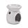 Ceramic Shaped Oil Burner - Simple White