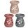 Lattice Cut-Out Ceramic Pastel Colour Eden Oil and Wax Burner