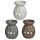 Ceramic Origami Design Eden Oil and Wax Burner