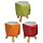 Ceramic Abstract Bold Colours Eden Oil Burner with Feet