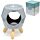 Ceramic Grey  Abstract Eden Oil Burner with Feet