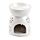 Ceramic Oil & Wax Burner - Daisy Cut-Out