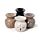 Ceramic Small Oil Burner - Eden Stone Effect Flower Cutout