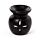 Ceramic Small Oil Burner - Eden Stone Effect Flower Cutout
