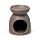 Ceramic Oil & Wax Burner - Eden Stone Effect Embossed Fern