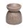 Ceramic Oil & Wax Burner - Eden Stone Effect Embossed Lotus