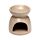 Ceramic Oil & Wax Burner - Eden Stone Effect Embossed Lotus