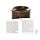 Ceramic Small Oil Burner - Eden Embossed Flower