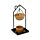Hanging Porcelain Oil Burner - Eden House Shaped Stand