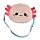Plush Crossbody Bag - Adoramals Maddie the Axolotl
