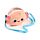 Plush Crossbody Bag - Adoramals Maddie the Axolotl