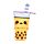 Canvas Pop Up Pencil Case - Foodiemals Boba the Bubble Tea