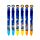 Multi Colour Pen (8 Colours) - Space Team