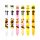 Multi Colour Pen (8 Colours) - Cute Hamburger