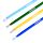 Set of 4 Erasable Pens with Silicone Topper - Minecraft Chibi Style