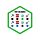 Set of 8 Erasable Pens with PVC Topper - Minecraft