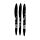 Recycled ABS 3 Piece Pen Set - Gothica