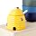 Beehive Shaped Ceramic Pot with Lid and Spoon