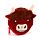 Plush Change Purse - Highland Coo Cow