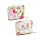Small Zip Around Wallet - Julie Dodsworth Pink Botanical