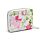 Small Zip Around Wallet - Julie Dodsworth Pink Botanical