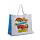 Volkswagen VW T1 Camper Bus Waves are Calling RPET Reusable Shopping Bag