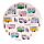 Recycled RPET Set of 4 Picnic Plates - Wildwood Caravan