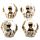 Fantasy Skeleton Hand and Skull Snow Globe