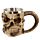 Decorative Tankard - Bronze Octopus Skull