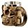Decorative Tankard - Bronze Octopus Skull